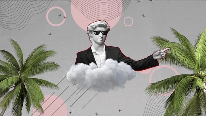 animate a custom collage explainer video