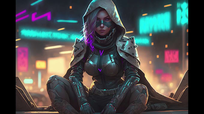 Review I will create character ai artwork using midjourney and photoshop