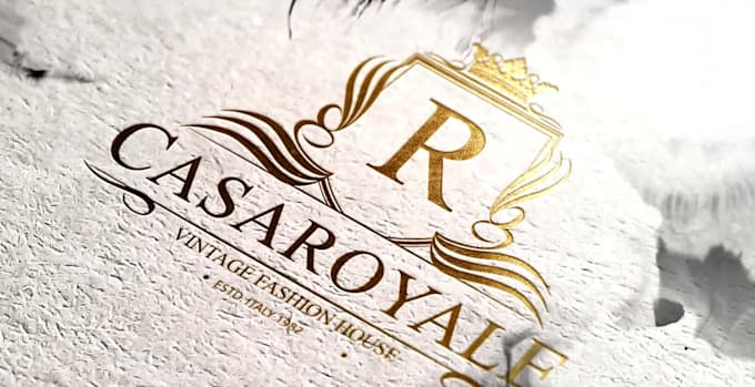 design modern luxury or crest logo