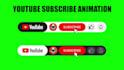 make subscribe button youtube animation