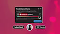 create custom youtube subscribe and super thanks button