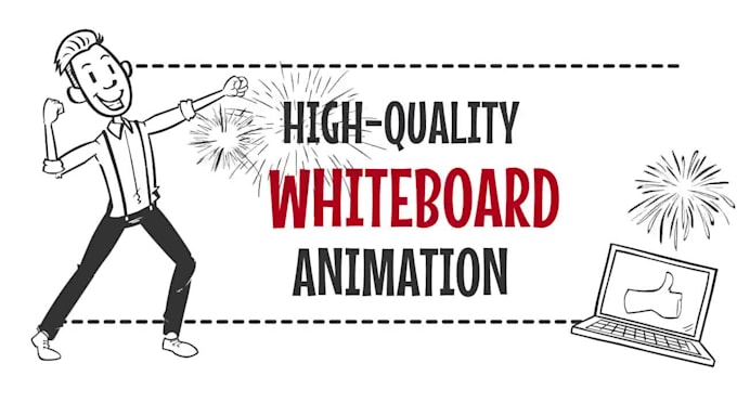 Hot Deals! I will create an amazing whiteboard explainers videos  for $20