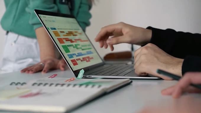 create gantt chart schedule, and wbs in ms project, excel or project libre