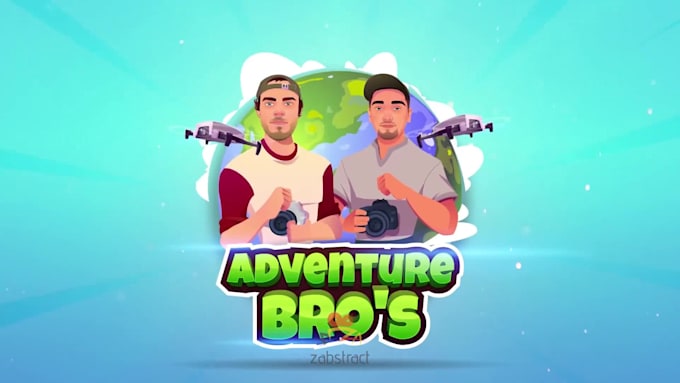 create an amazing youtube intro, outro, logo animation