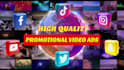 create promotional video ads or short video ads for marketing commercials