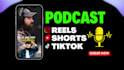 edit podcast into short form content with engaging captions