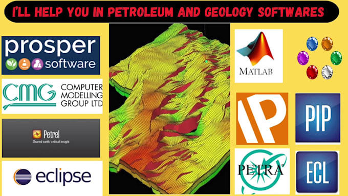 manage petroleum engineering projects, reservoir simulation, drilling, geology