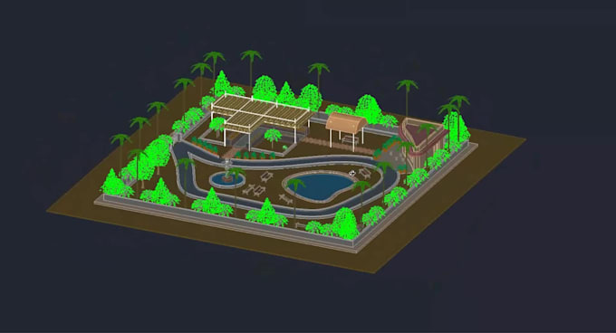 do architectural plan, site plan and landscape design