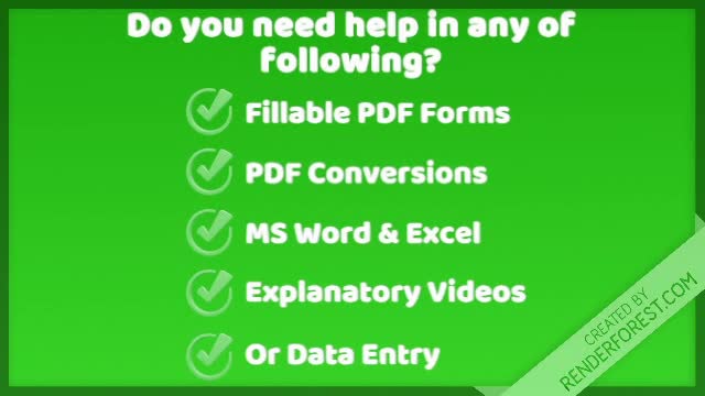 do data entry, pdf conversions, ms word and excel jobs