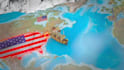 create an animated map video and travel route map animation