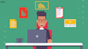 create 2d animated marketing video ad for business and sales