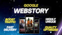 create 30 seo google web stories for you