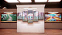 create a 3d art gallery slideshow video with your images
