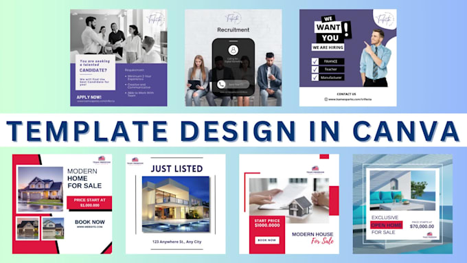 design social media post, canva design, real estate templates, instagram post