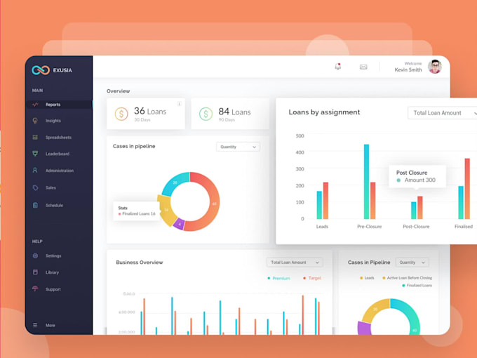 Do Admin Dashboard Ui Designs By Vinodkumarpalli Fiverr