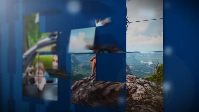 make photo or video slideshow from your footage gallery