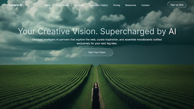 design high converting startup landing page with silicon valley look