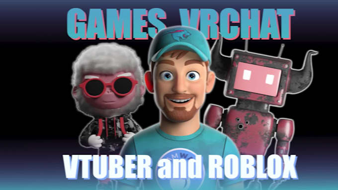 create 3d characters for games, vrchat, vtubers, and roblox
