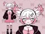 draw cute pixel live2d vtuber model, anime pixel model pixel rigging for stream