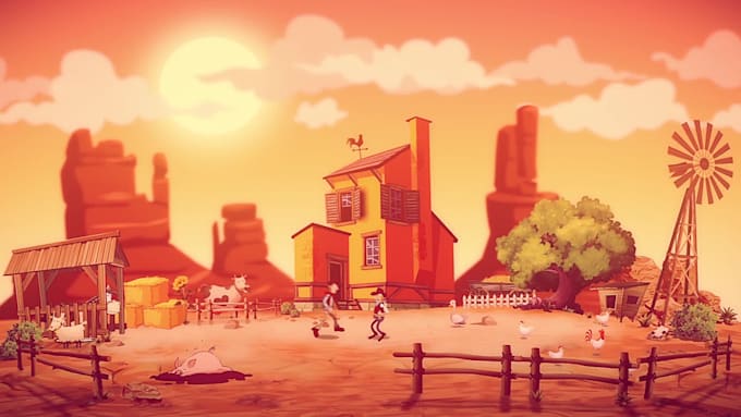 make a wild west wanted poster logo animation