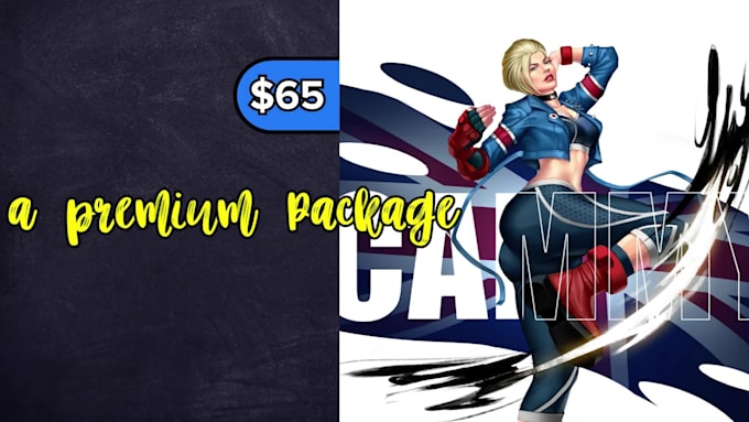 make an amazing fan art in any style for your thumbnail