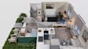 do 3d floor plan, interior, exterior, walkthrough