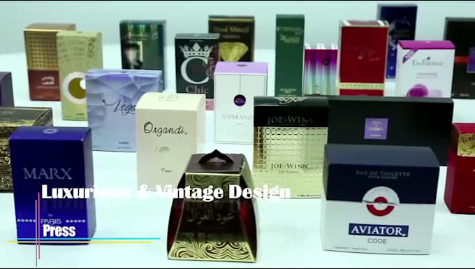 design cosmetic label, logo and package