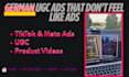 create authentic german ugc ads for tiktok and meta