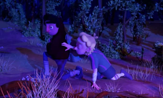 create 3d pixar animation, pixar character, disney  pixar