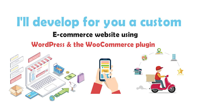 build wordpress ecommerce website online store