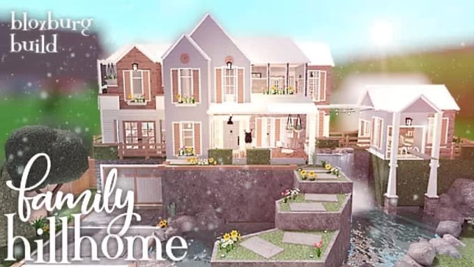 Build You A Detailed Bloxburg Mansion By Jessrye Fiverr - roblox bloxburg mansion ideas
