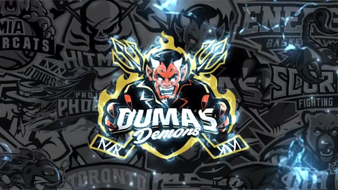 design sports mascot, cartoon or logo for your team, event, tournament, league