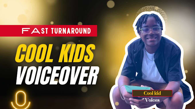 record a professional pre teen voiceover