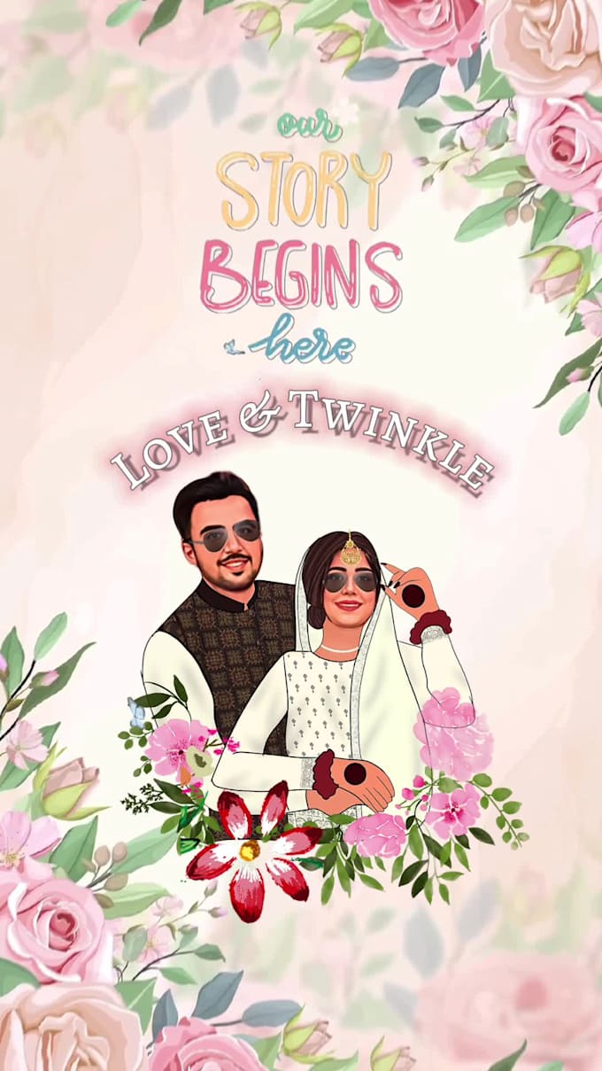 create customize indian wedding invitations videos and cards