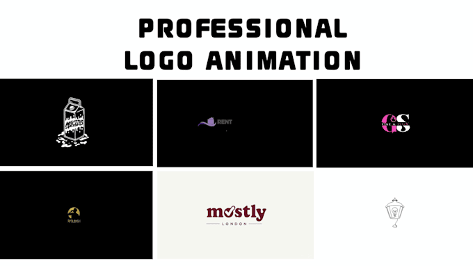 do custom professional logo animation