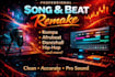 remake any song instrumental or beat in fl studio