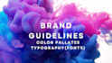 do modern logo and visual brand identity
