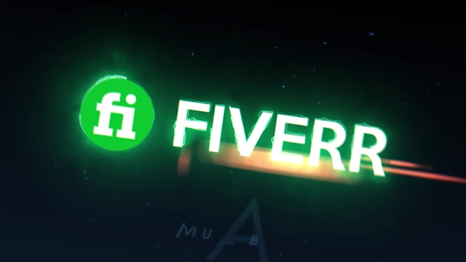 create an energetic logo animation
