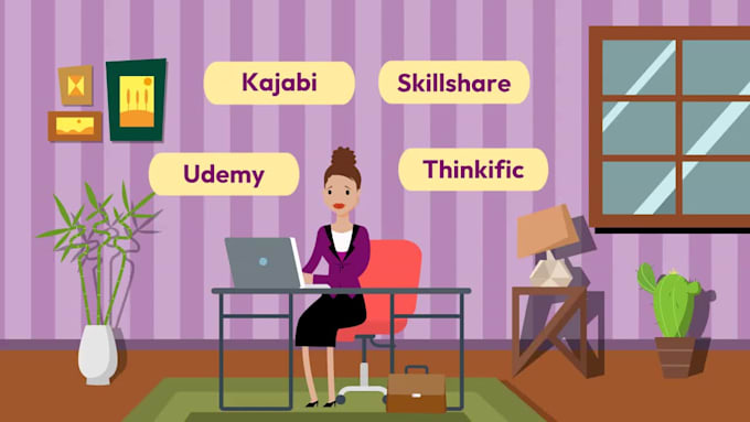 create 2d animated video for your elearning courses