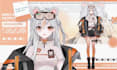draw and rig vtuber model anime live2d vtuber model male female vtuber streaming
