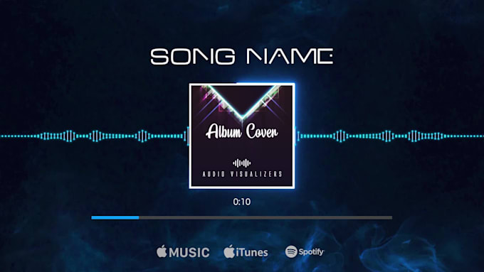 create stunning music visualizer for your music video