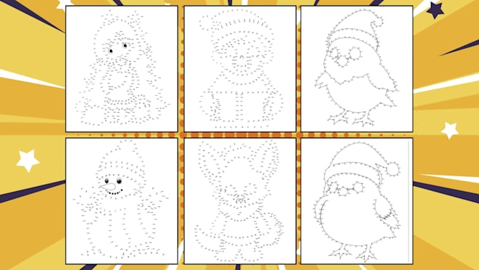 design your adults dot to dot page