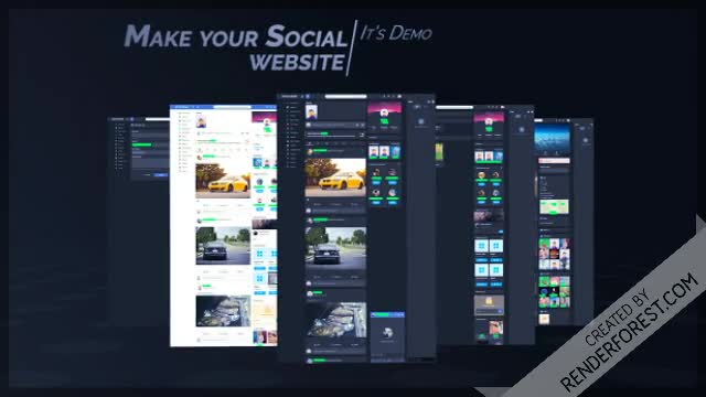 build a social media website facebook clone