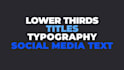 create text effects, motion graphics animation, typography