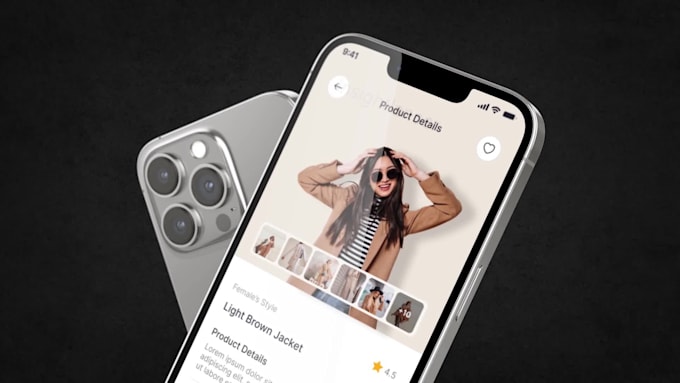 create app promo, app explainer, app demo for ios and android