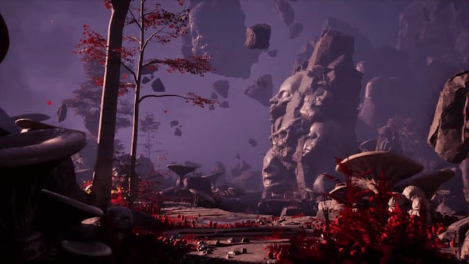 design a game ready unreal engine 5 level and environment