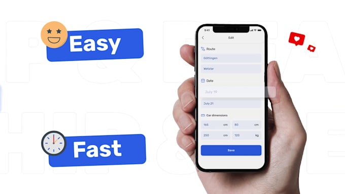 do custom UI UX design for mobile app ios or android