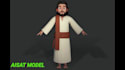 model a 3d character 3d character model 3d rendering and rigging