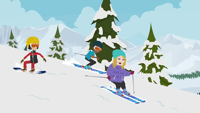 make 2d animated explainer video