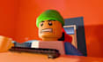 create a custom 3d lego model and lego animation in blender